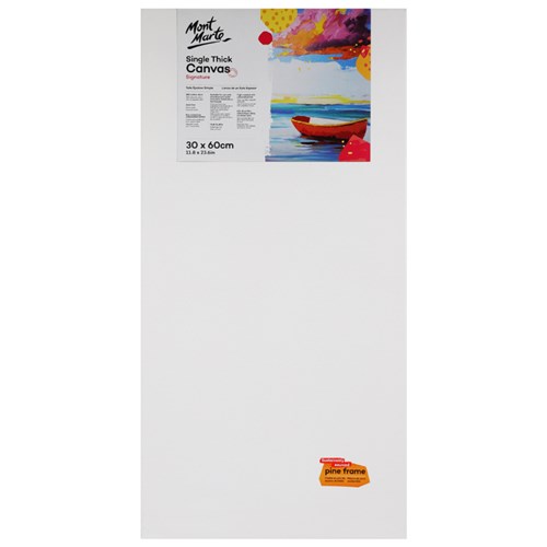 MONT MARTE SIGNATURE CANVAS Pine Frame Thick 30 x 60cm